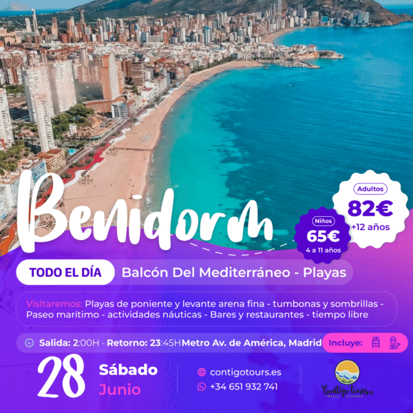 BENIDORM - SÁBADO 28-06 "TODO EL DÍA"