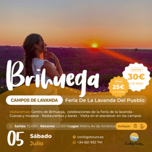 BRIHUEGA - CAMPOS DE LAVANDA SÁBADO 05-07