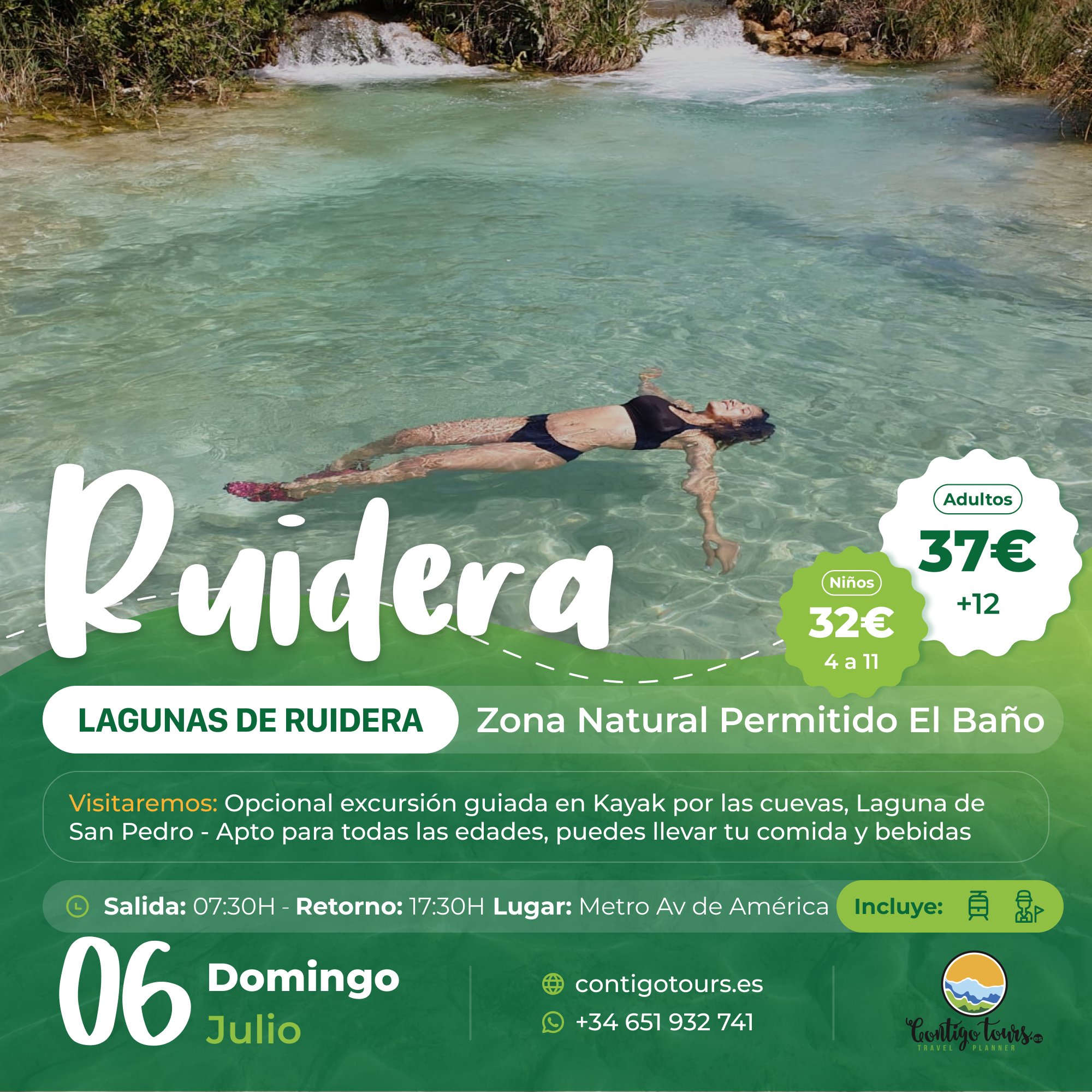 LAGUNAS DE RUIDERA - DOMINGO 06-07