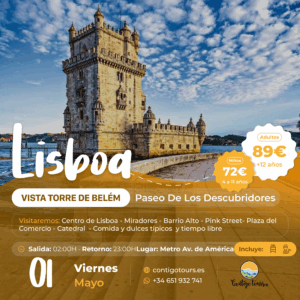 LISBOA - TORRE DE BELÉN VIERNES 01-05