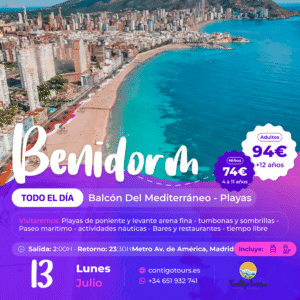 BENIDORM - LUNES 13-07 "TODO EL DÍA"