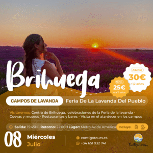 BRIHUEGA - CAMPOS DE LAVANDA MIÉRCOLES 08-07