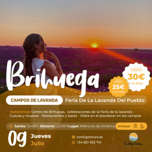 BRIHUEGA - CAMPOS DE LAVANDA JUEVES 09-07