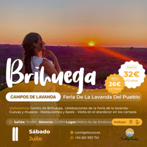 BRIHUEGA - CAMPOS DE LAVANDA SÁBADO 11-07