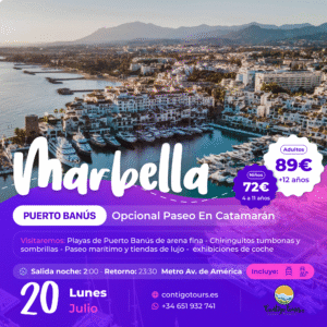 MARBELLA - PUERTO BANÚS LUNES 20-07