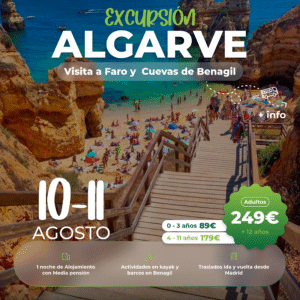 ALGARVE - PORTUGAL LUNES 10 Y MARTES 11 DE AGOSTO