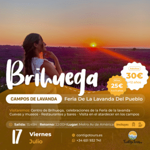 BRIHUEGA - CAMPOS DE LAVANDA VIERNES 17-07