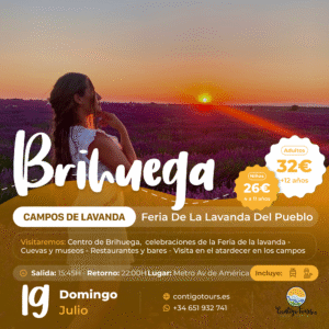 BRIHUEGA - CAMPOS DE LAVANDA DOMINGO 19-07