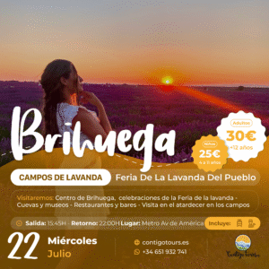 BRIHUEGA - CAMPOS DE LAVANDA MIÉRCOLES 22-07
