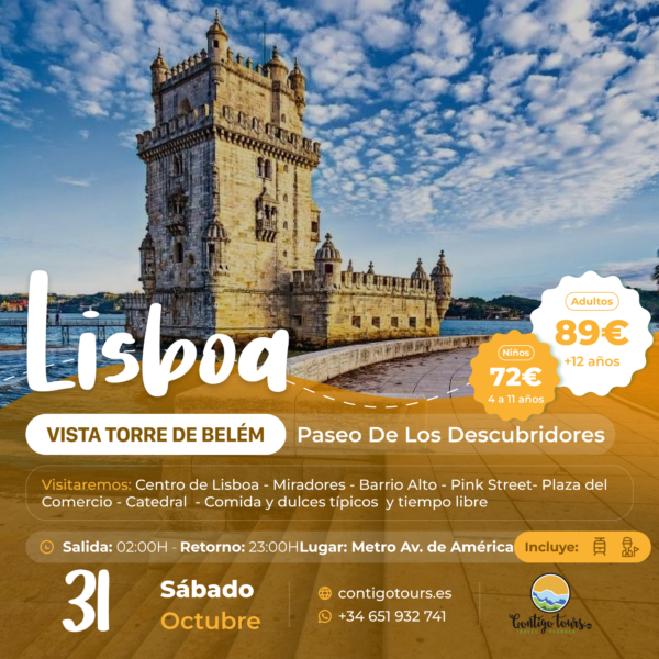 LISBOA - TORRE DE BELÉN SÁBADO 31-10